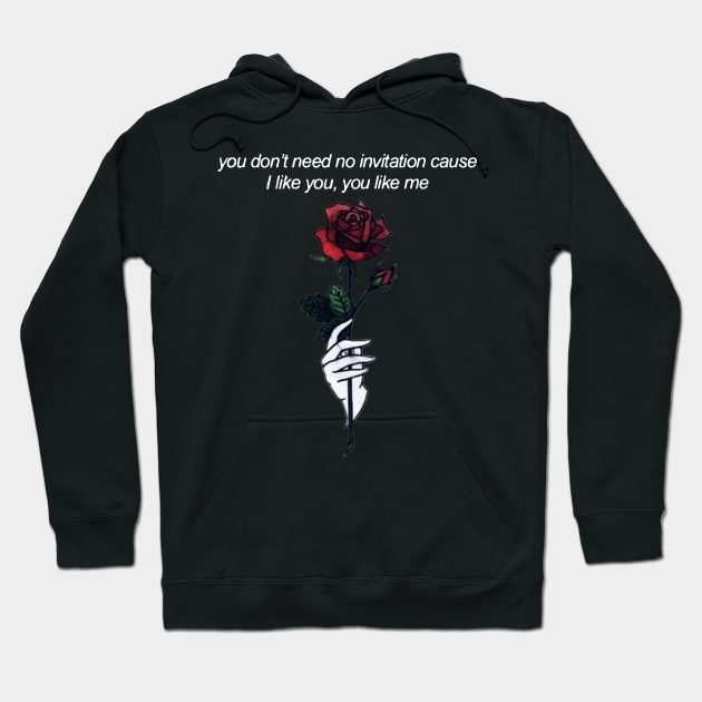 ROSE INVITE Hoodie by elsa-HD